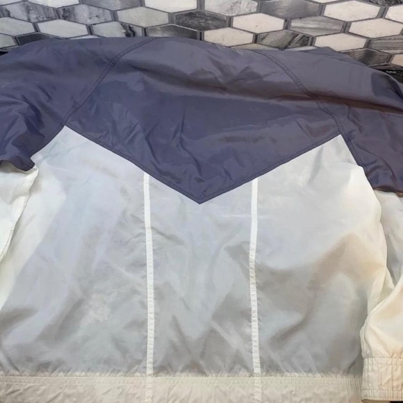 Vintage Nike XL Grey Tag Windbreaker Grey Black Off-White - Picture 5 of 7
